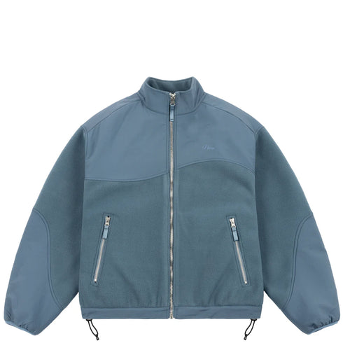 Dime - Heavyweight Fleece Jacket (Slate Blue)